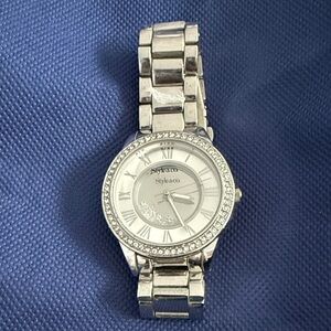 Style and co Silver toned Women's Bracelet Watch